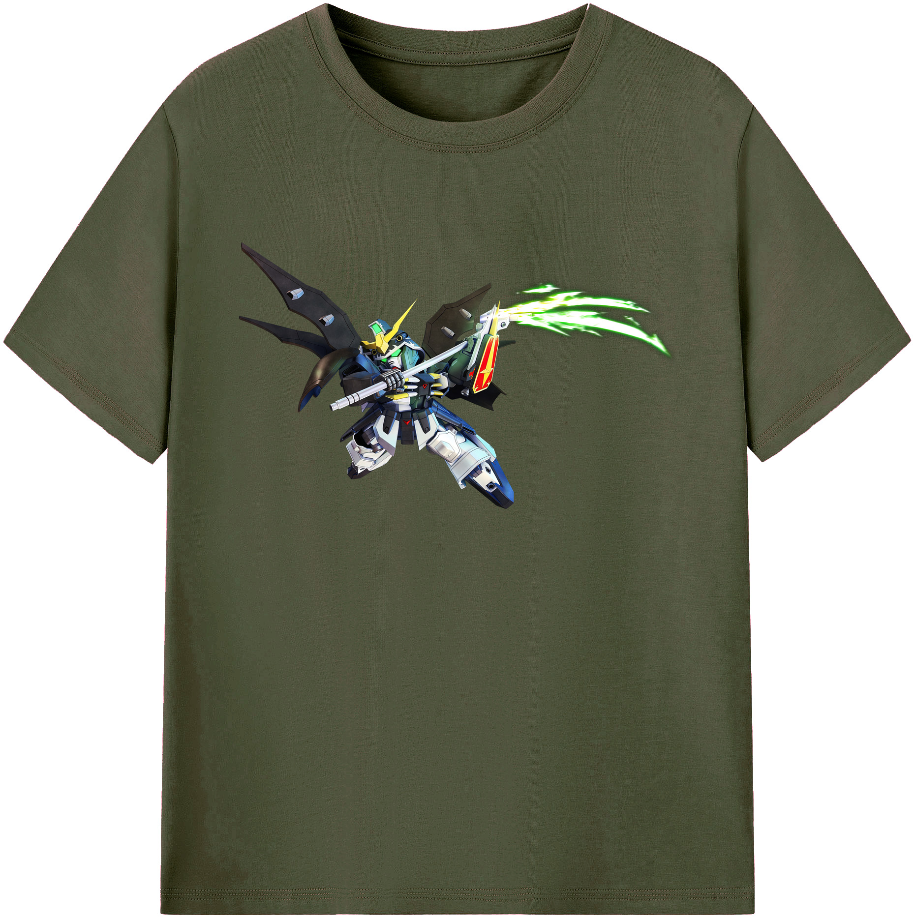 （画像用） 機動戦士ガンダム Mobile Suit Gundam 綿100％ メンズ半袖Tシャツ｜肌触りやわらか＆通気性